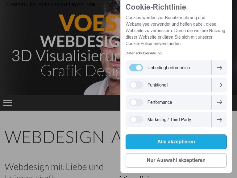 Firmenlogo vom Unternehmen Voest Webdesign Agentur aus Augsburg