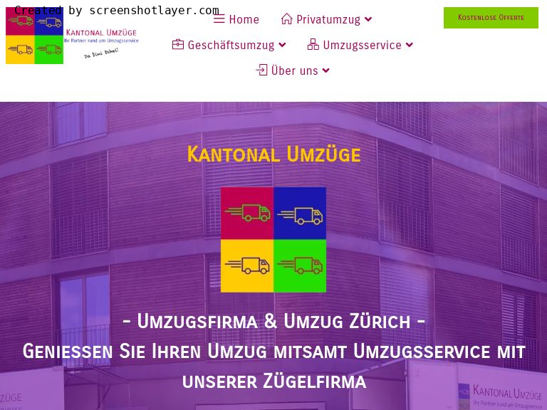 Firmenlogo vom Unternehmen Umzug Zürich - Kantonal Umzüge aus Bülach