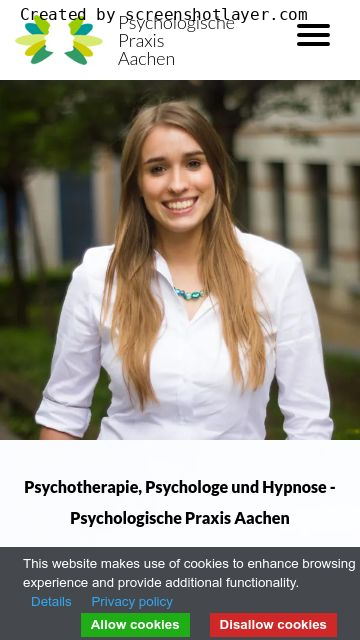 Firmenlogo vom Unternehmen Psychologische Praxis Aachen - Psychotherapie & Hypnose aus Aachen
