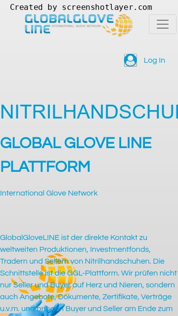 Firmenlogo vom Unternehmen Global Glove Line aus Wien