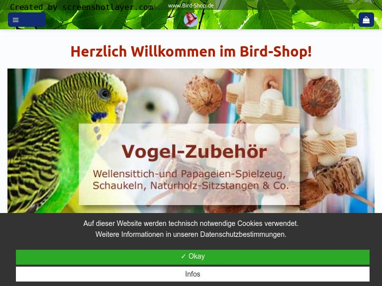 Firmenlogo vom Unternehmen Bird-Shop.de aus Winsen