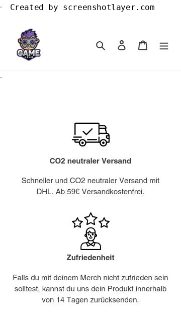 Firmenlogo vom Unternehmen Game Head Clothing aus Dresden