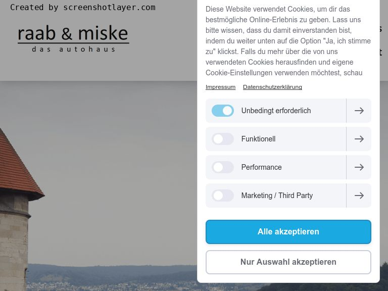 Firmenlogo vom Unternehmen Autoankauf Heidenheim Raab und Miske aus Essingen