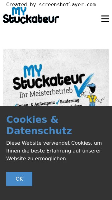 Firmenlogo vom Unternehmen MY Stuckateur - Putz- und Malerarbeiten aus Heilbronn