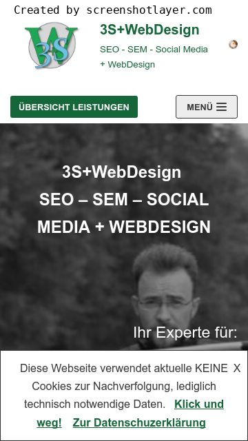 Firmenlogo von 3S+WebDesign aus Blankenheim