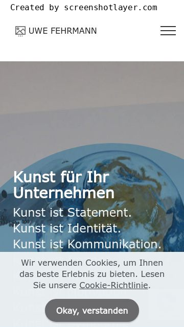 Firmenlogo vom Unternehmen Kunst für Unternehmen aus Hamburg