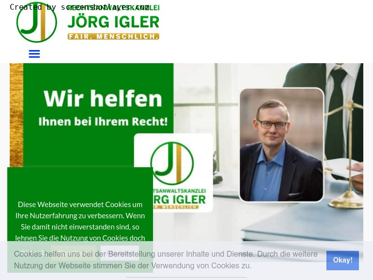 Firmenlogo vom Unternehmen Rechtsanwaltskanzlei Igler aus Forchheim