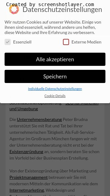 Firmenlogo vom Unternehmen SEO Berater Peter Brudna aus Wörthsee