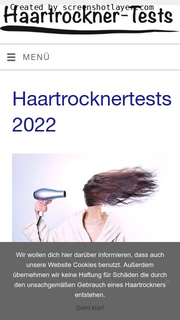 Firmenlogo vom Unternehmen Haartrocknertests aus Bielefeld