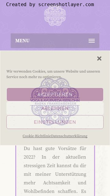 Das Firmenlogo vom deinem Yoga & Ayurveda Iserlohn aus Iserlohn