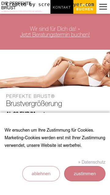 Firmenlogo vom Unternehmen Die perfekte Brust im Kuzbari Zentrum aus Wien