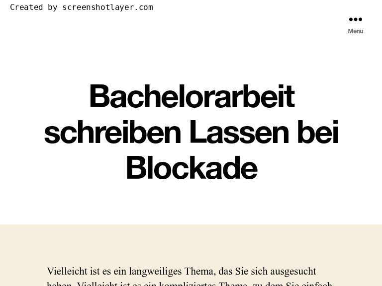 Firmenlogo vom Unternehmen Bachelorarbeit Agentur für Studenten aus Hamburg