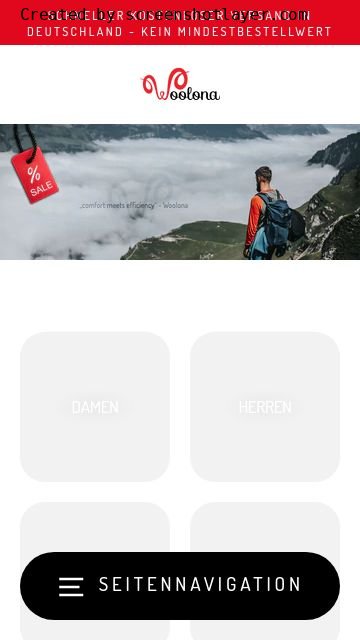 Firmenlogo vom Unternehmen Woolona GmbH aus Schwarzenbach an der Saale