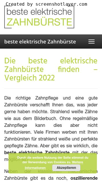 Firmenlogo vom Unternehmen Zahnbürsten Vergleich aus Hückeswagen