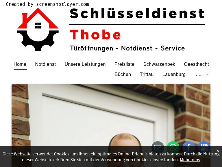 Firmenlogo vom Unternehmen Schlüsseldienst-Thobe I Geesthacht aus Geesthacht