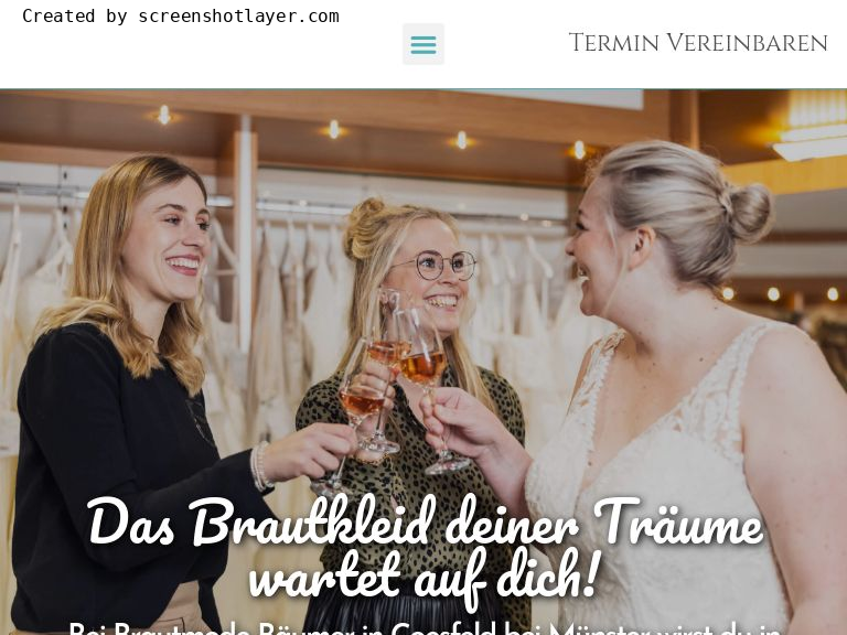 Firmenlogo vom Unternehmen Brautmode und Abendmode Bäumer aus Coesfeld