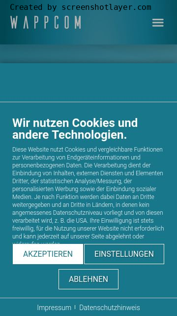 Firmenlogo vom Unternehmen Wappcom GmbH aus Nordheim