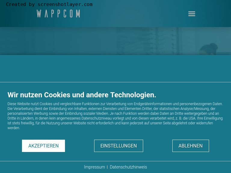 Firmenlogo vom Unternehmen Wappcom GmbH aus Nordheim