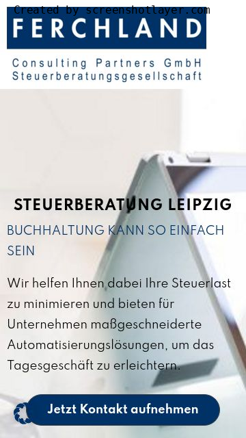 Firmenlogo vom Unternehmen Ferchland Consulting Partners GmbH Steuerberatungsgesellschaft aus Leipzi