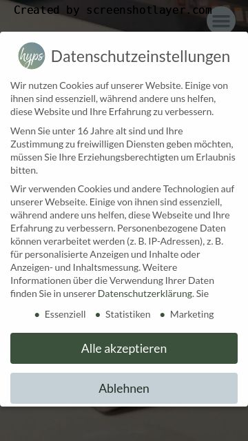 Firmenlogo vom Unternehmen hyps Webdesign-Agentur aus Glienicke/Nordbahn