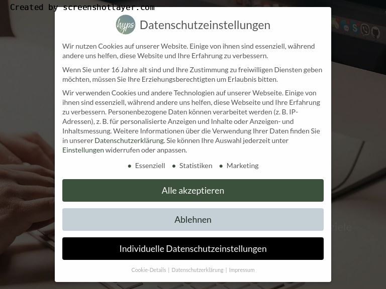 Firmenlogo vom Unternehmen hyps Webdesign-Agentur aus Glienicke/Nordbahn