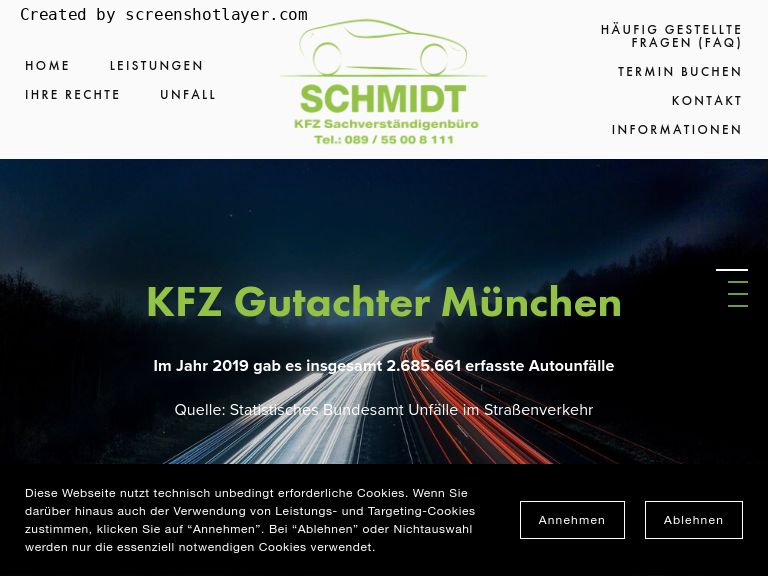 Firmenlogo vom Unternehmen KFZ Sachverständigenbüro Schmidt aus Germering