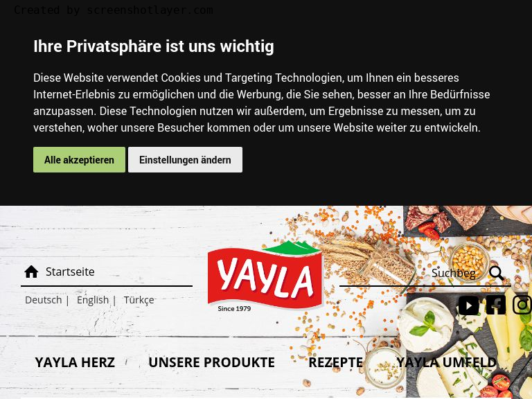 Firmenlogo vom Unternehmen YAYLA-Türk Lebensmittelvertrieb GmbH aus Krefeld