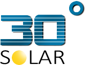 Firmenlogo vom Unternehmen 30°-SOLAR GmbH aus Berlin (168px)