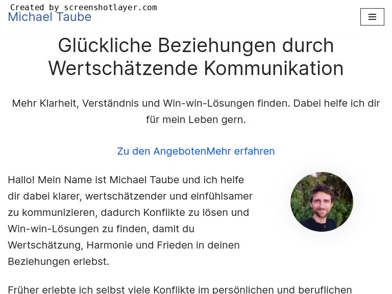 Firmenlogo vom Unternehmen Michael Taube - Training & Coaching Wertschätzende Kommunikation aus Ber