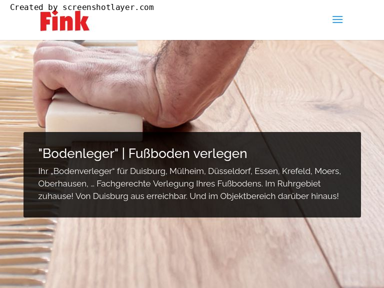 Firmenlogo vom Unternehmen Fink Teppichboden GmbH aus Duisburg