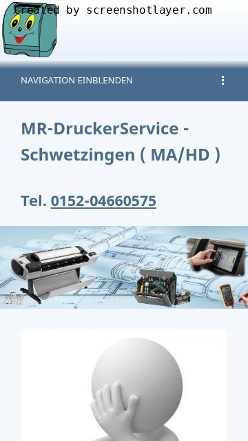 Firmenlogo vom Unternehmen MR-DruckerService aus Schwetzingen