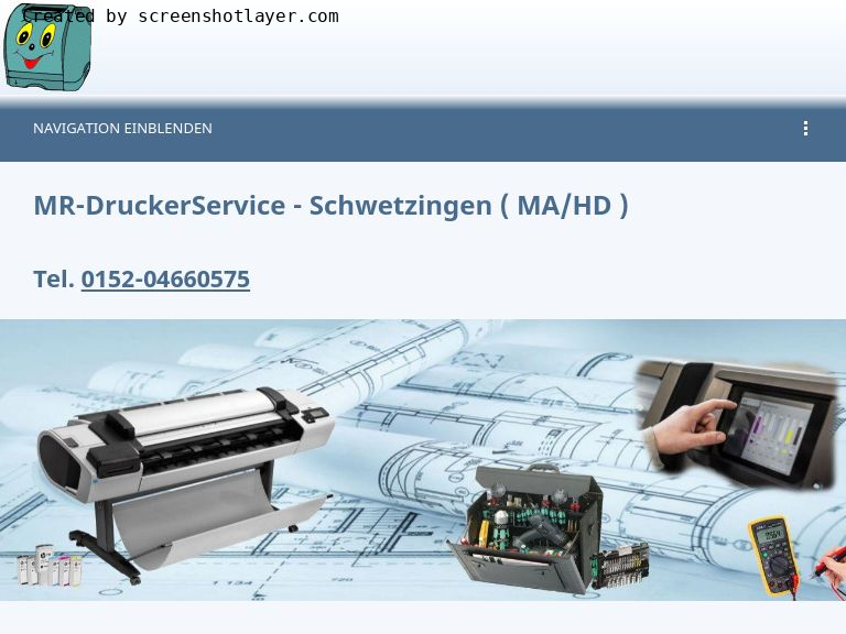 Firmenlogo vom Unternehmen MR-DruckerService aus Schwetzingen