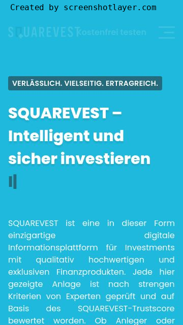 Firmenlogo vom Unternehmen SQUAREVEST AG aus Zug