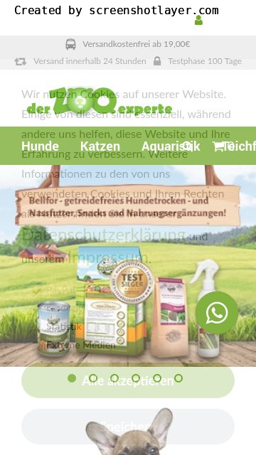Firmenlogo vom Unternehmen Der Zooexperte aus Swisttal