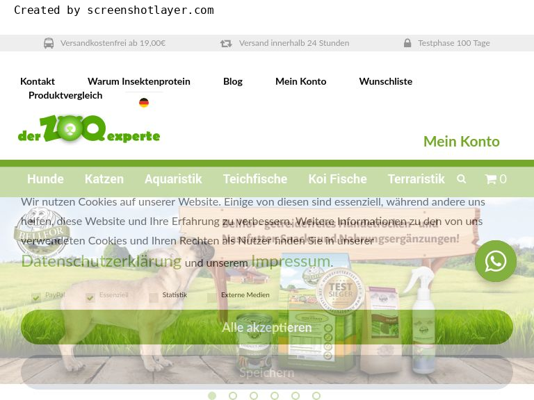 Firmenlogo vom Unternehmen Der Zooexperte aus Swisttal