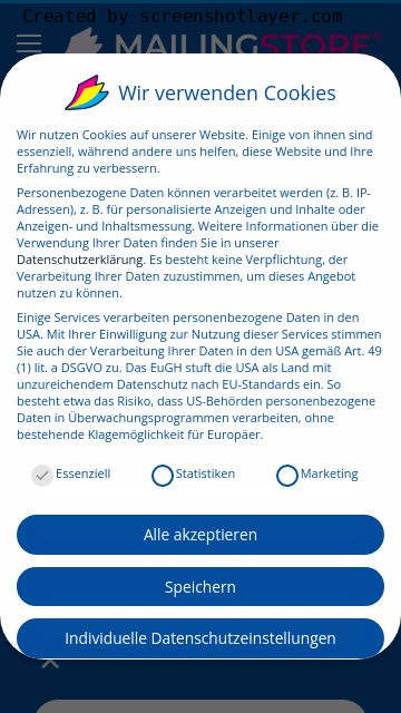 Firmenlogo vom Unternehmen MAILINGSTORE aus Ergolding