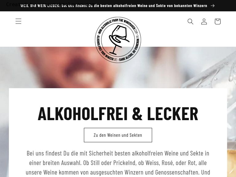 Firmenlogo vom Unternehmen Alkoholfrei vom Winzer aus Karlsruhe