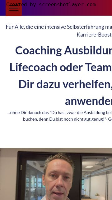 Firmenlogo vom Unternehmen Lifecoach Academy Berlin aus Berlin