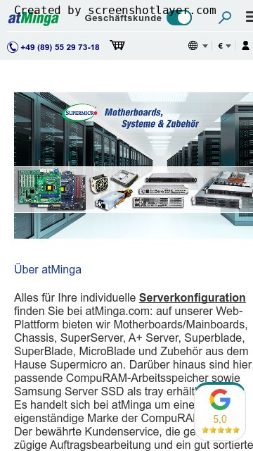 Supermicro Server Komponenten