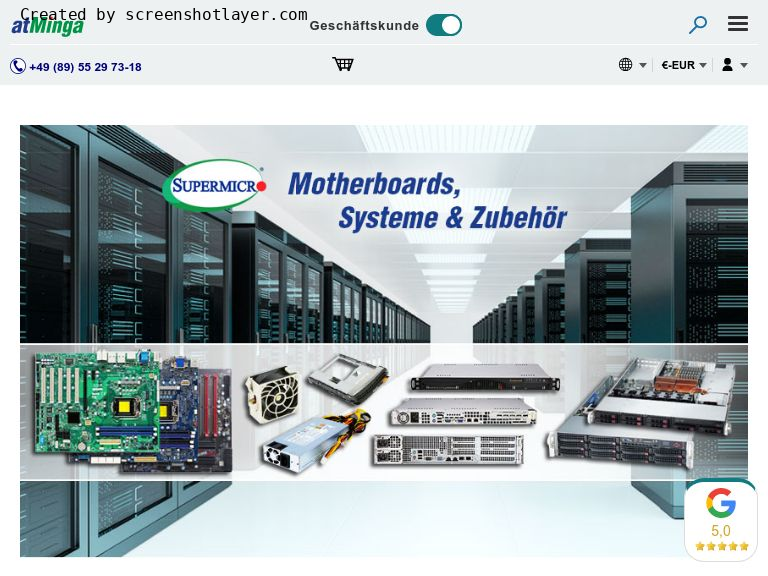 Supermicro Server Komponenten