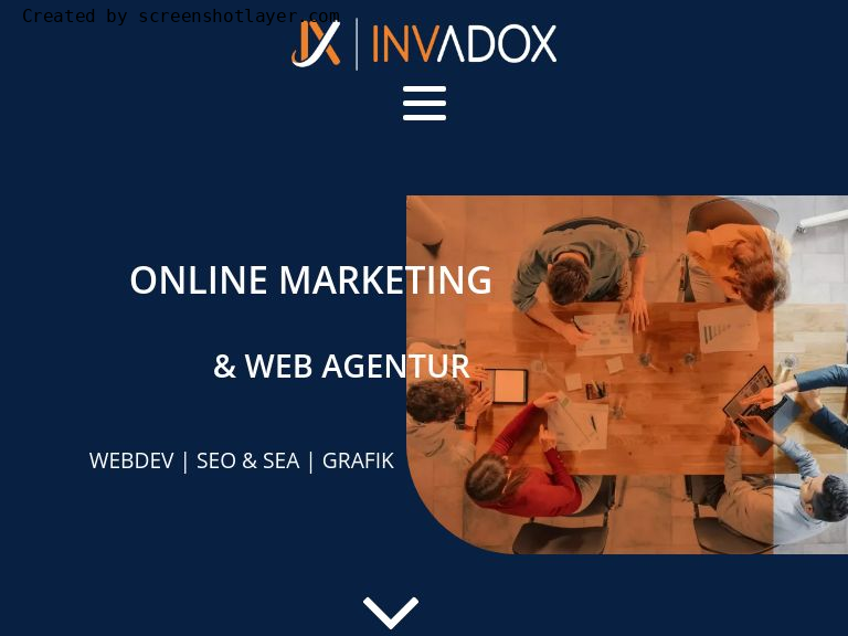 Firmenlogo vom Unternehmen Invadox Online Marketing Agentur aus Biedermannsdorf