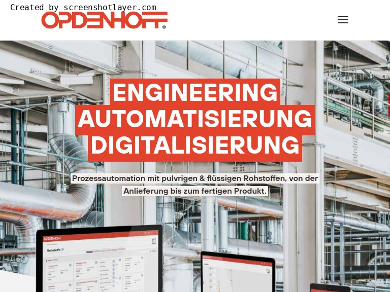 Firmenlogo vom Unternehmen Opdenhoff Technologie GmbH aus Hennef