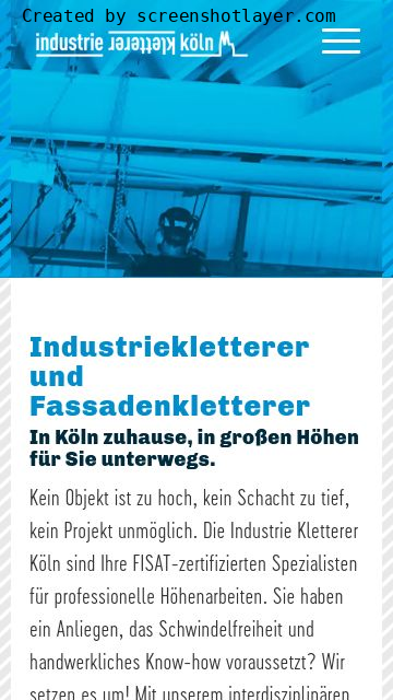 Firmenlogo vom Industrie Kletterer Köln IKK