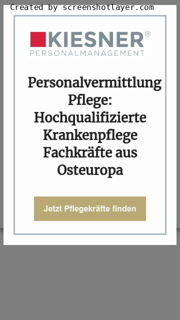 Firmenlogo vom Unternehmen Kiesner Personalmanagement GmbH aus Empfingen