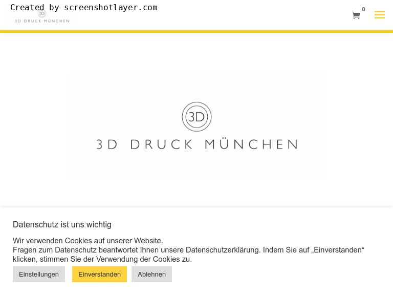 Firmenlogo vom Unternehmen 3D Druck München | online 3D-Druckservice aus München