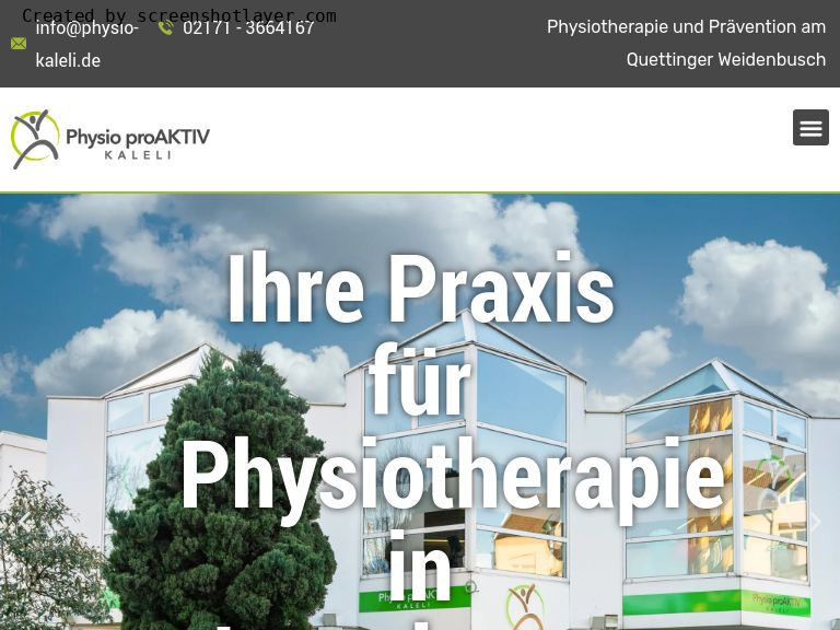 Firmenlogo vom Unternehmen Physio proAKTIV Kaleli aus Leverkusen