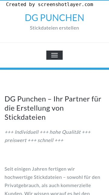Firmenlogo vom Unternehmen DG Punchen aus Lorch