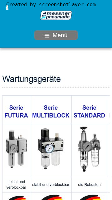 Firmenlogo vom Unternehmen Meßner Pneumatic GmbH aus Kalletal