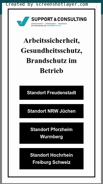 Firmenlogo vom Unternehmen Support & Consulting GmbH aus Freudenstadt