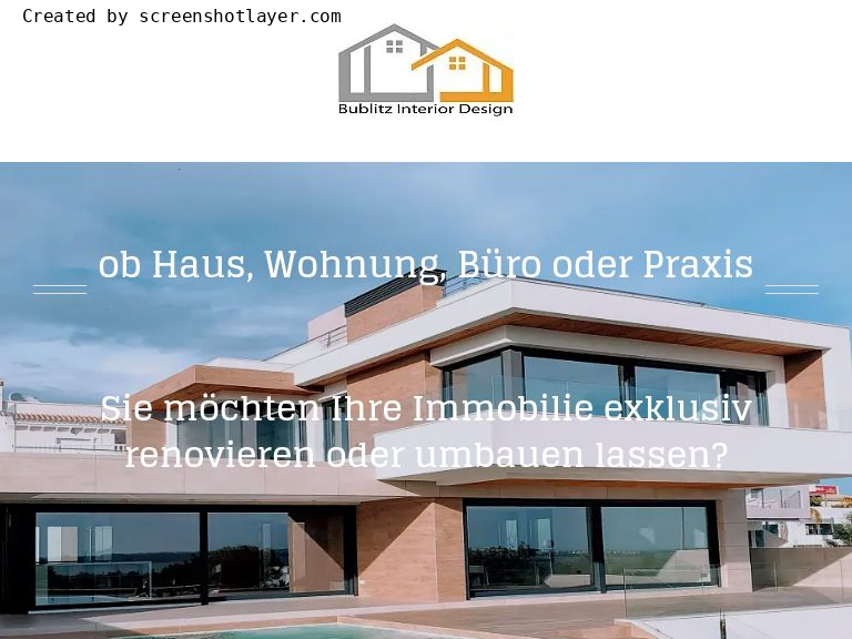 Firmenlogo vom Unternehmen Bublitz Interior Design aus Hannover